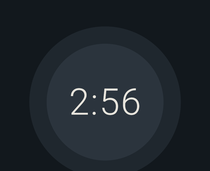 Sprint-Bildschirm mit ruhigem Countdown
